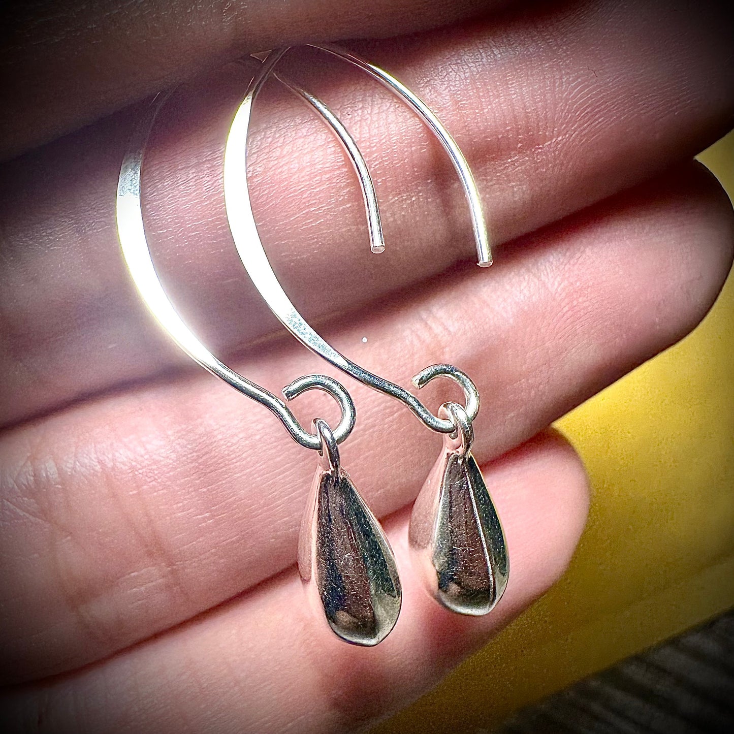 Earrings Dangle Silver Cute, Dangle Earrings Women Sterling Silver 925, Teardrop Earrings Dangle, Drop Earrings, Dangle Earrings Women - leoshopdeals