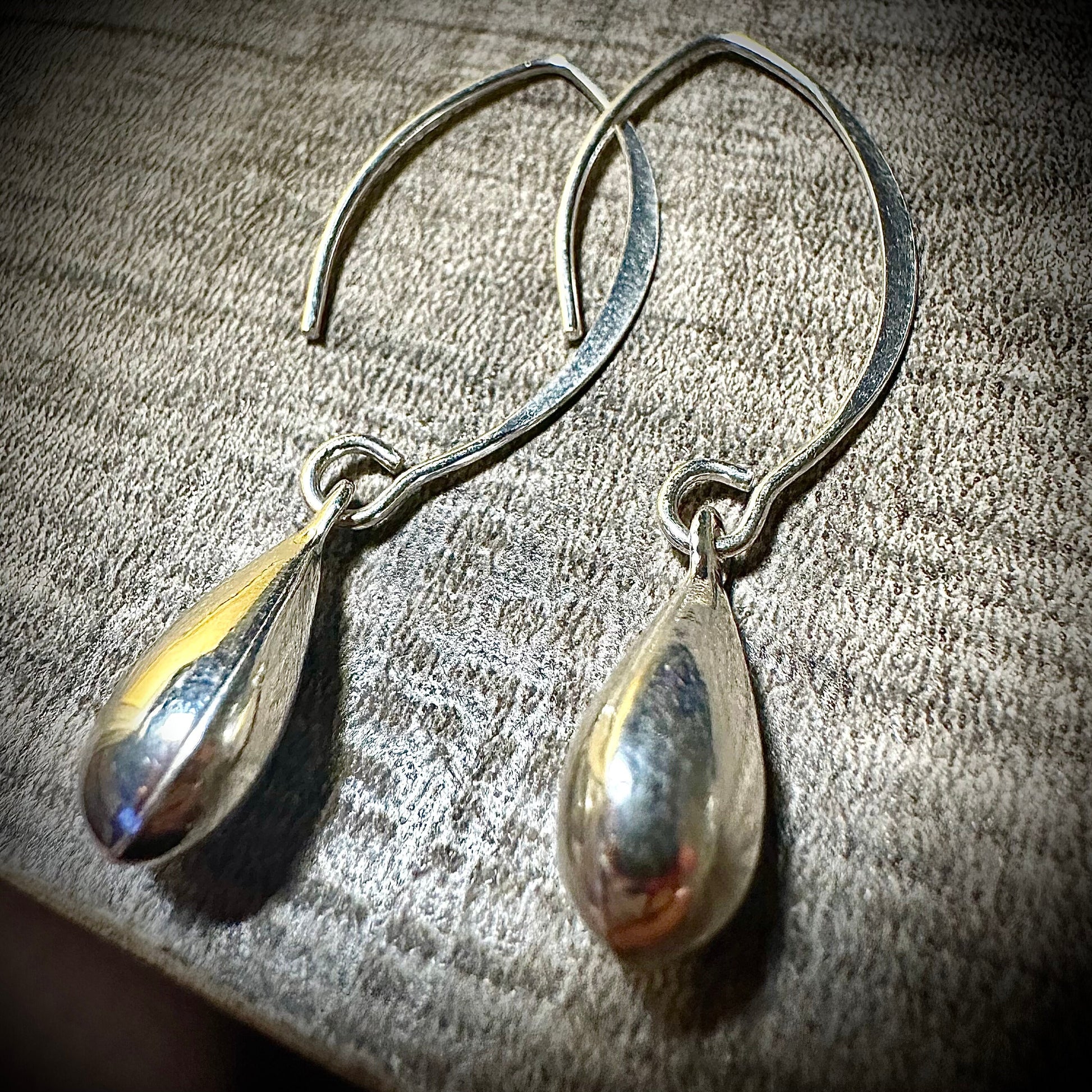 Earrings Dangle Silver Cute, Dangle Earrings Women Sterling Silver 925, Teardrop Earrings Dangle, Drop Earrings, Dangle Earrings Women - leoshopdeals