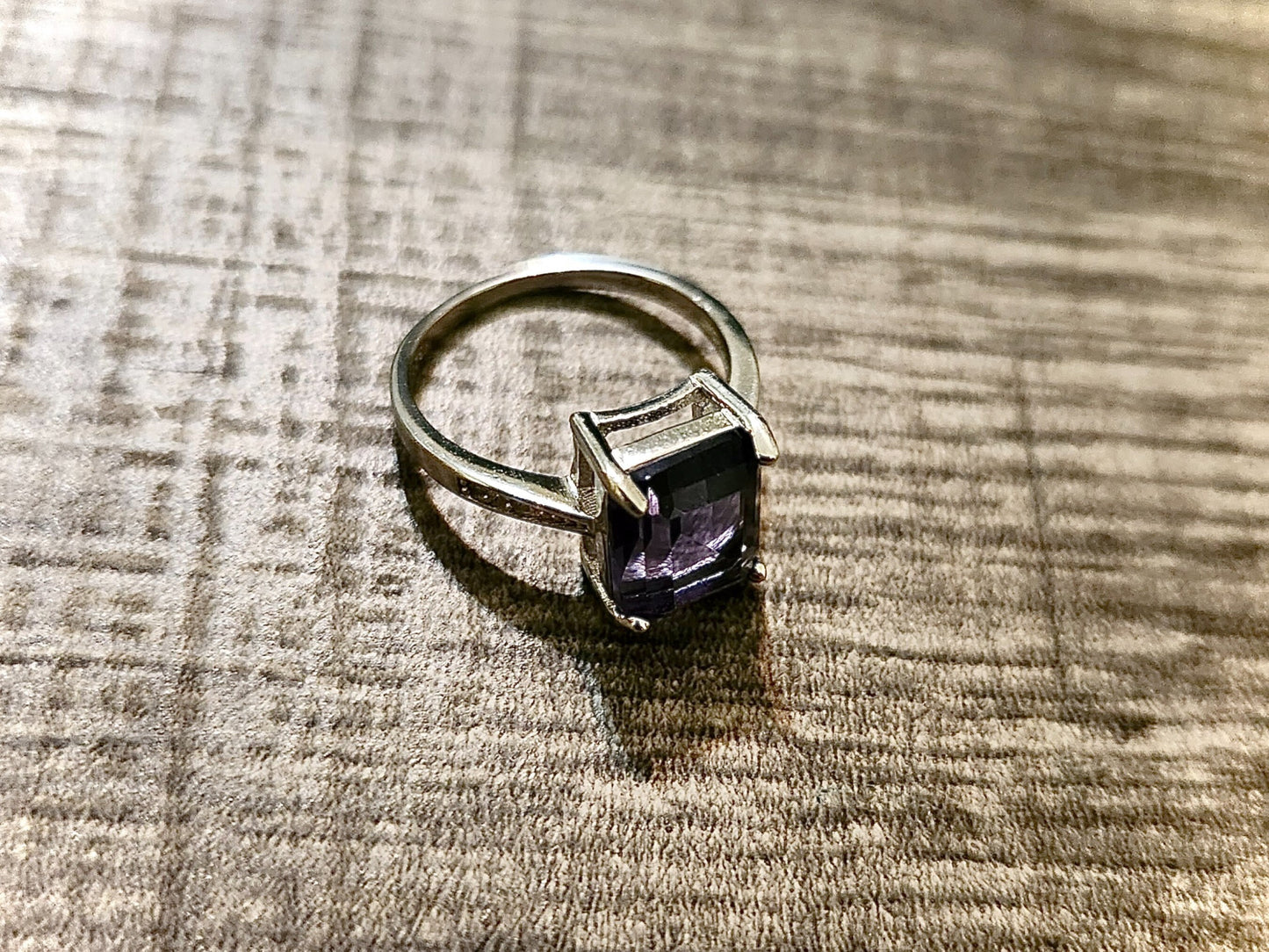 Purple Amethyst Ring For Women Silver Amethyst Ring Sterling Silver 925 Silver Ring Women Sterling Silver Ring Women Jewelry Amethyst Ring - leoshopdeals