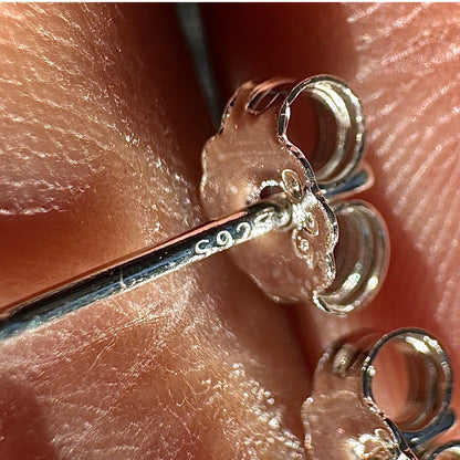 Ball Stud Earrings 3mm 925 Sterling Silver Tiny Round Studs