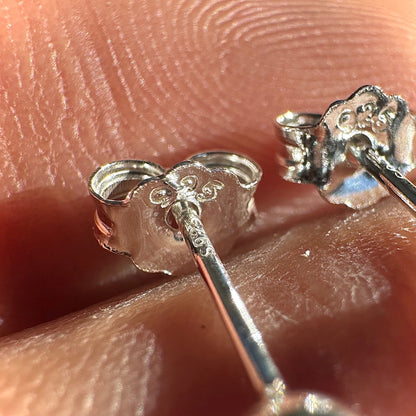 Sterling Silver Ball Stud Earrings 4mm 925 Studs