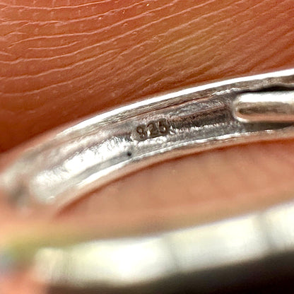 Beautiful Sterling Silver Huggie Hoop Earrings – Marquise CZ Drop Dangle