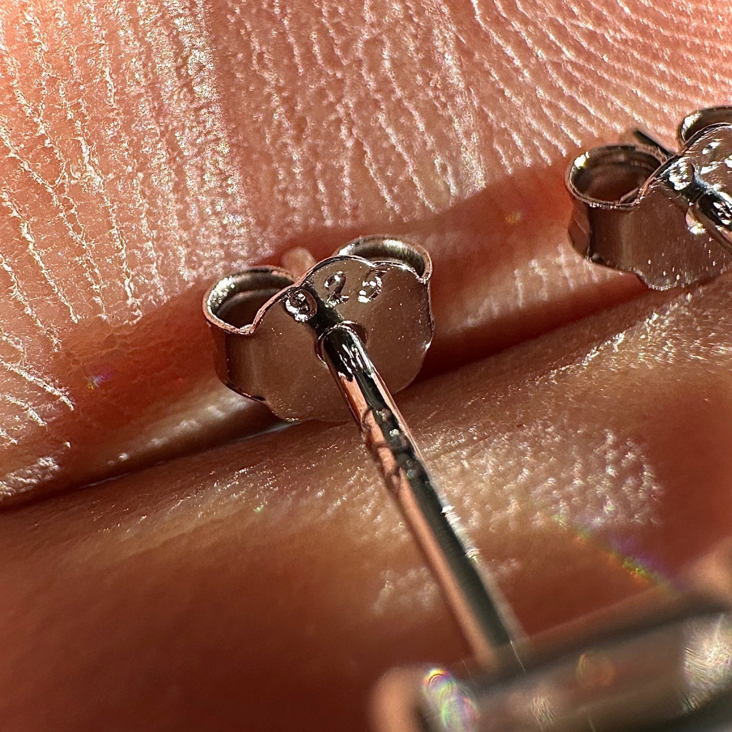 Cubic Zirconia Stud Earrings 5mm Sterling Silver